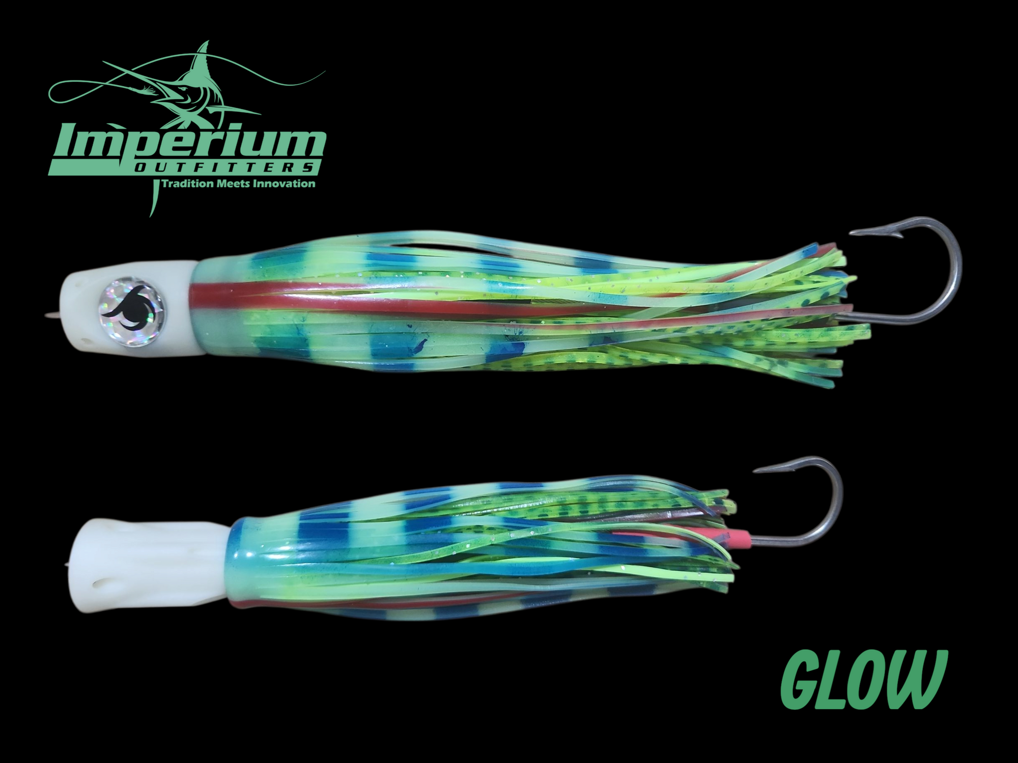 Pre-Rigged "Night Lite" Trolling Combo Pack #2