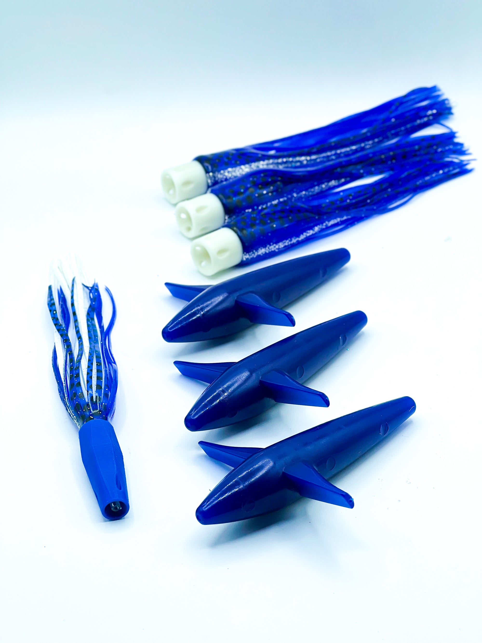 Blue Saw Chain
