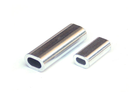 Aluminum Oval Mini Sleeves
